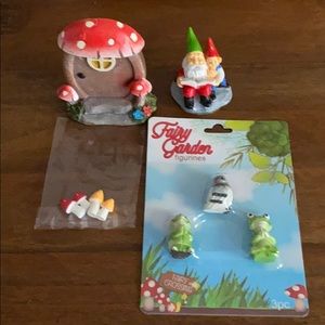 Fairy Garden Door, Gnomes, Critters & 🍄